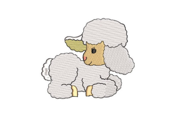 A Designer's Review: The Sweet and Versatile White Sheep Embroidery