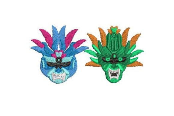 A Professional Review of Dominican Carnival Figures Embroidery
