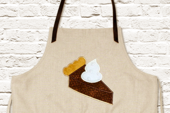 A Professional Review of Pie Slice Applique for Business Merch