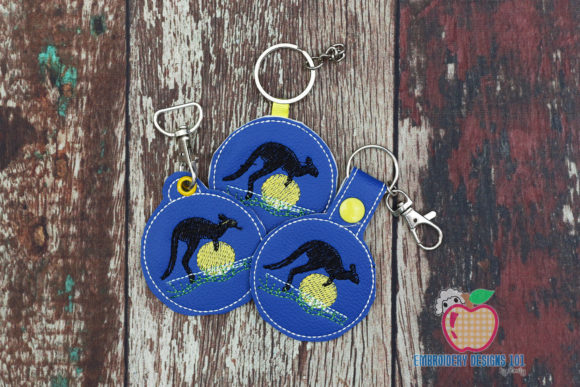 A Professional Review of the Kangaroo in the Hoop Keyfob Embroidery Design