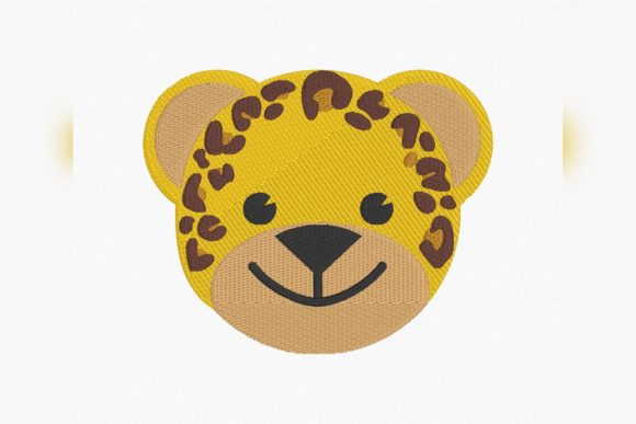 Cartoon Leopard Face: A Business Branding & Merch Review
