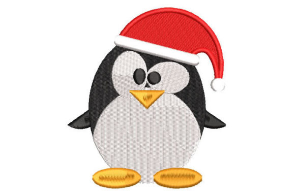 Christmas Penguin with Cap: A Festive Embroidery Review