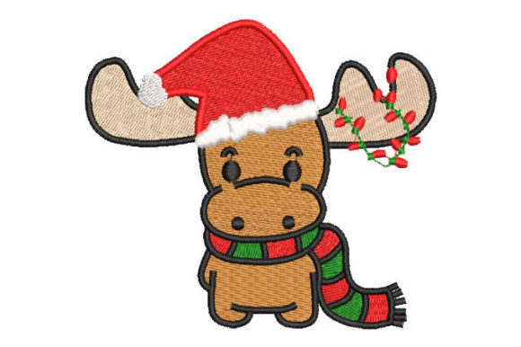 Christmas Reindeer with Lights Embroidery Review for Gift Crafters
