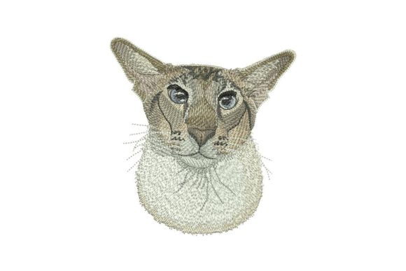 Oriental Cat: A Cozy, Elegant Design for Holiday Crafting