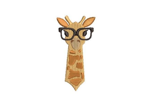 Why Hipster Giraffe is a Versatile Embroidery Design for Your Shop