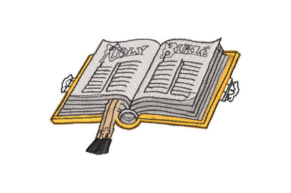 Why the Open Bible Embroidery Design is a Commercial Gem
